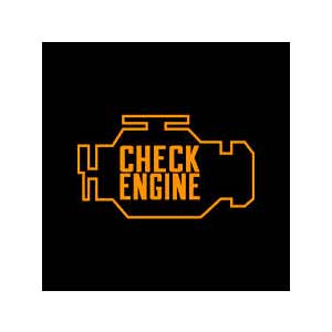 Témoin Check Engine allumé